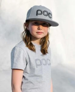 POC Tee Jr -POC Shop 61607 POCTeeJr 1044 GreyMelange 03