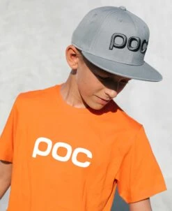 POC Tee Jr -POC Shop 61607 POCTeeJr 1205 ZinkOrange 02